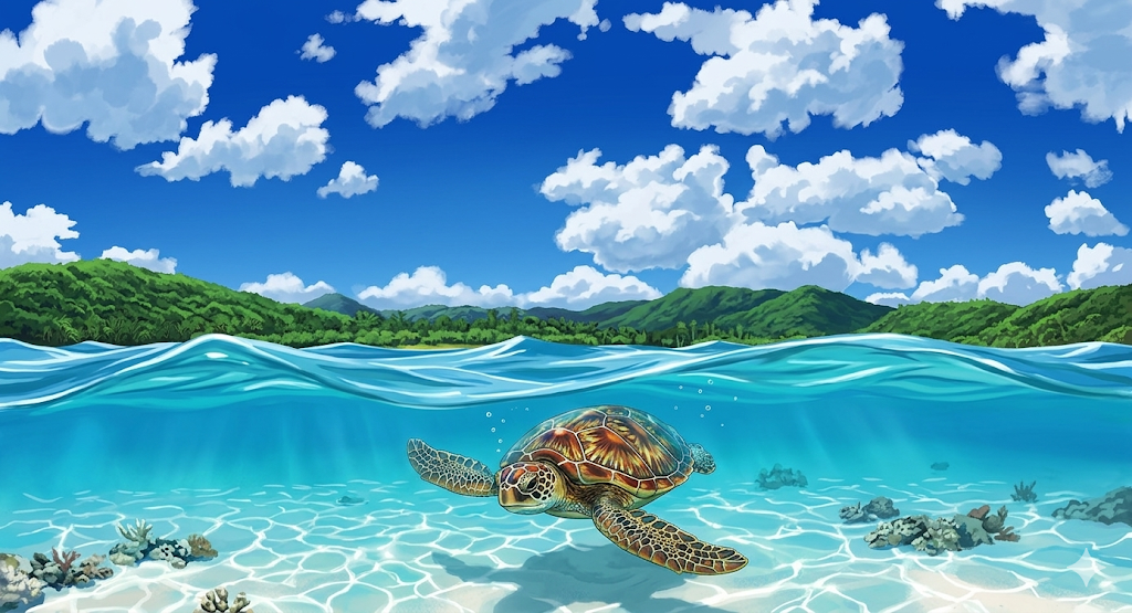 海洋散骨を沖縄の海で