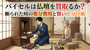 バイセルは仏壇を買取るか？